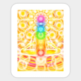 The Power of the Chakra Sticker